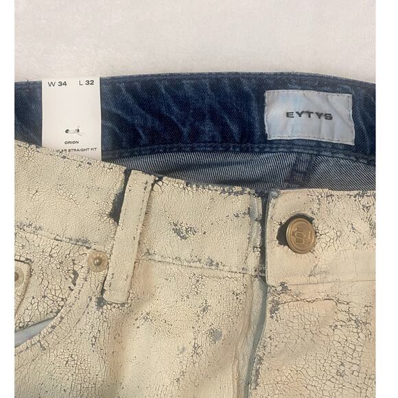 EYTYS Off- White Orion Jeans Mens Sz 34 x 32 - Picture 9 of 9